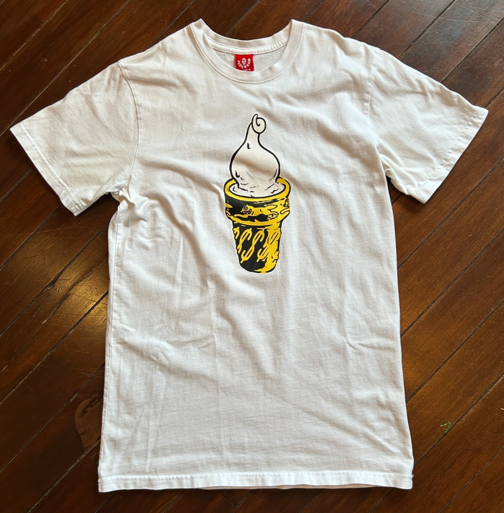 BBC/ICECREAM Running Dog/Cone T-Shirt, Men's S