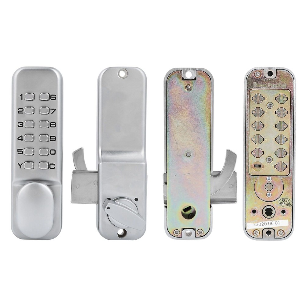 1‑11 Digits Mechanical Combination Lock Sliding Door Keyless Access for Kitchen