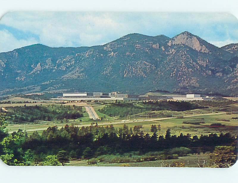 Unused Pre-1980 WIDE VIEW OF TOWN Colorado Springs Colorado CO : 60k cards J8158