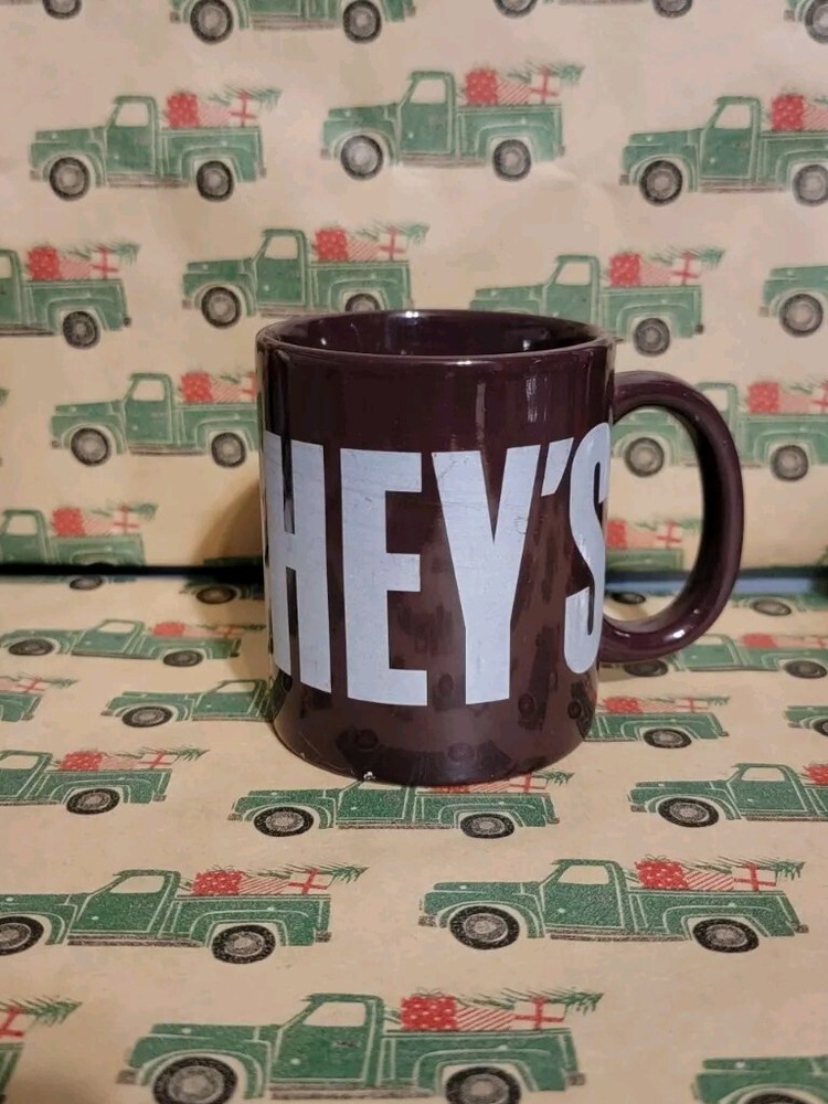 Hershey's 16 Oz Chocolate Brown Cup Mug Classic Since 1894 Design