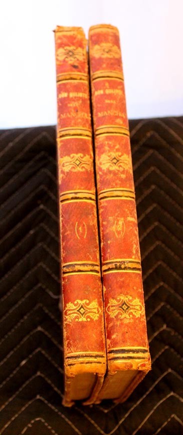 1875 2 Vols “Don Quijote de la Machca”, Miguel Cervantes Illustrated SPANISH EDN