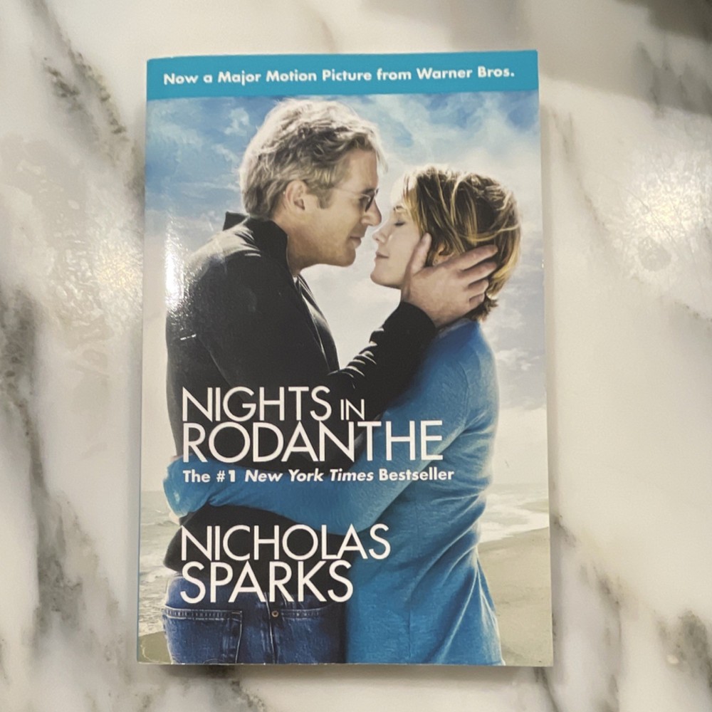 Nicholas Sparks Nights in Rodanthe Trade Paperback Grand Central Movie Tie-In