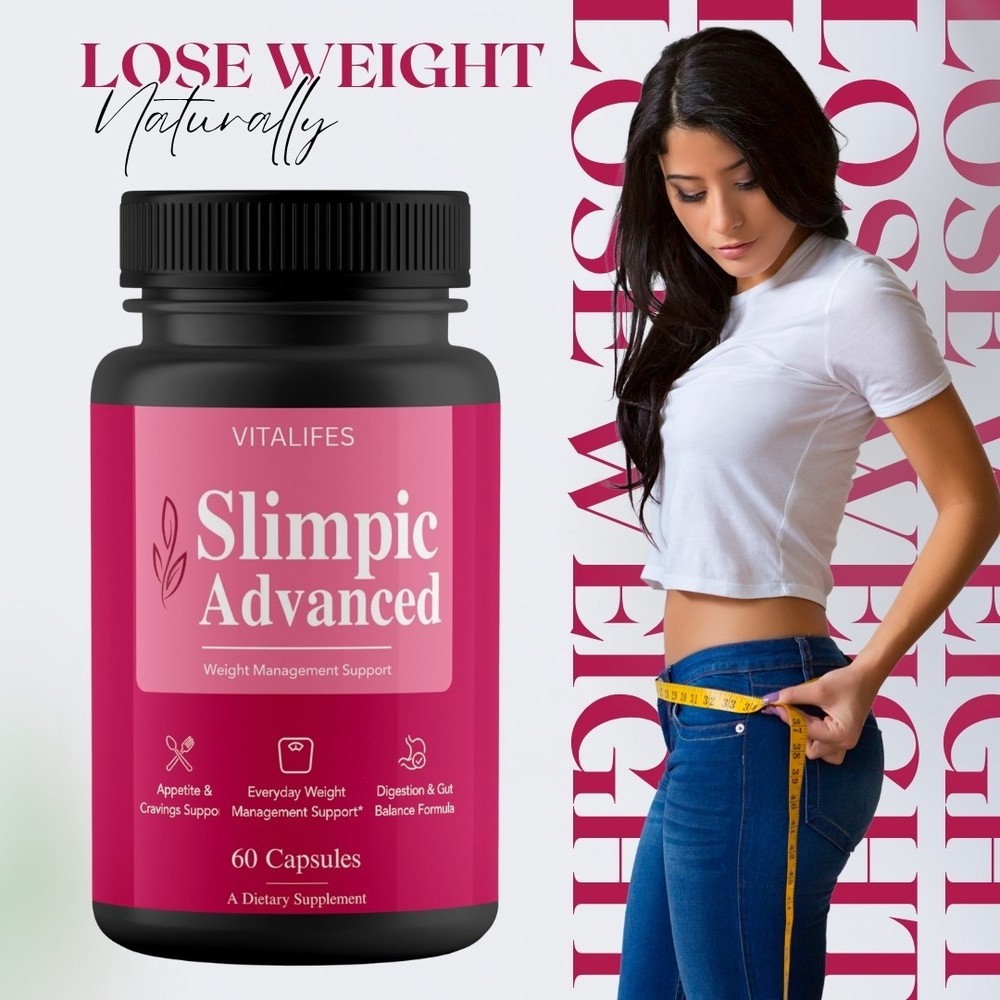 (1 Pack) Slimpic Advanced Energy & Fitness Formula VItamin Slim Pic Capsules