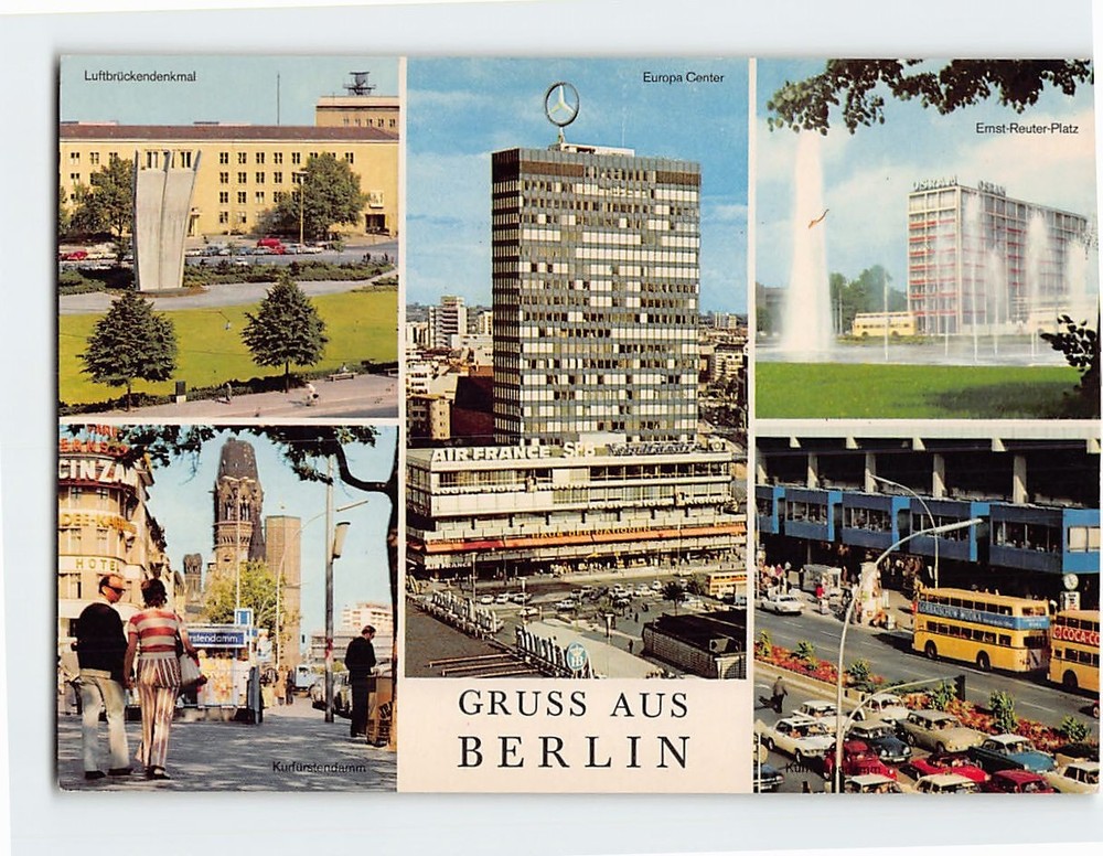 Postcard Gruss Aus Berlin Germany