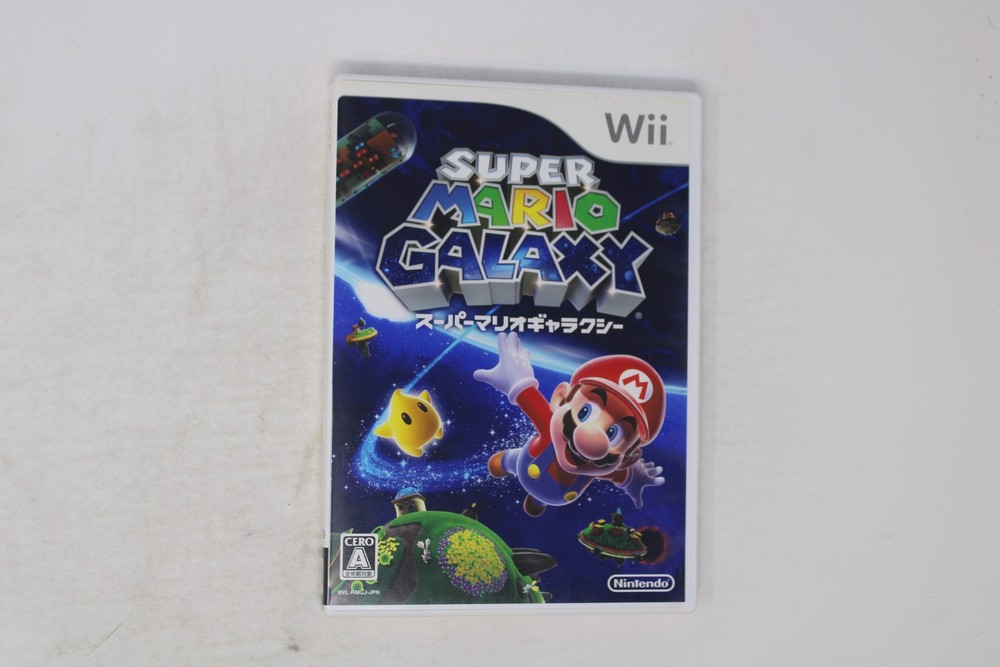 Super Mario Galaxy (Japanese) Nintendo Wii JPN(Region Locked)