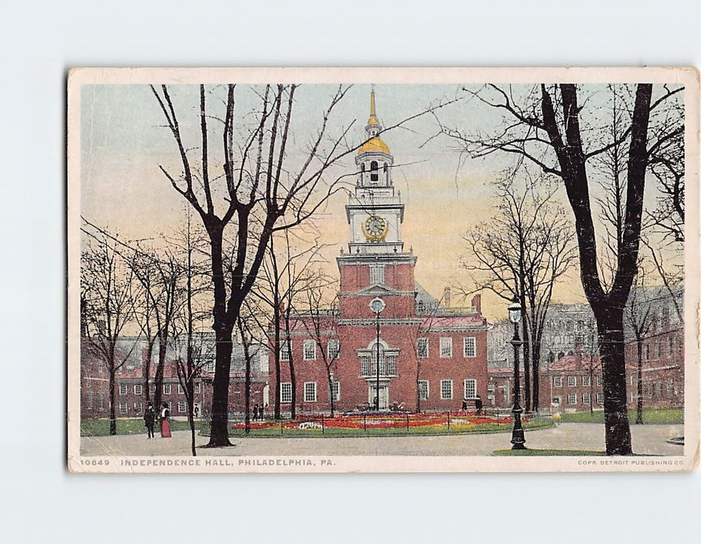 Postcard Independence Hall Philadelphia Pennsylvania USA