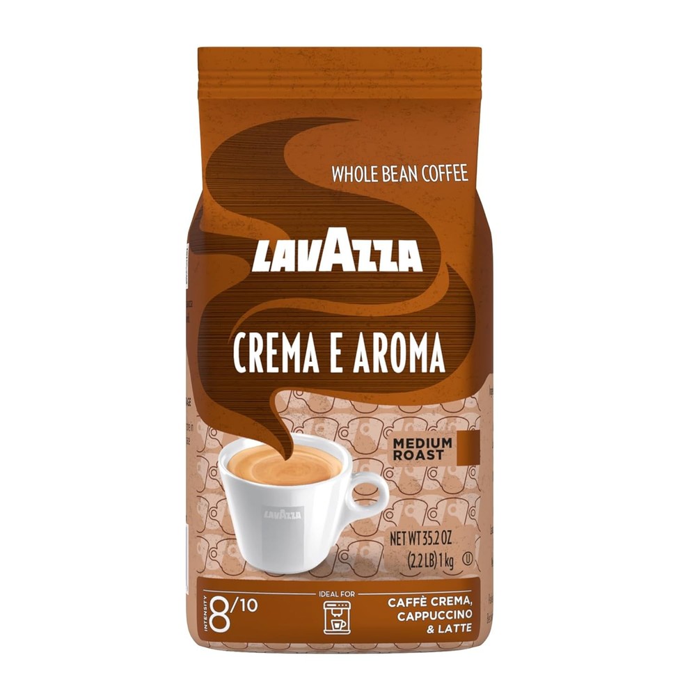 Lavazza Crema E Aroma Whole Bean Coffee Blend, 35.2 Ounce (Pack of 1)
