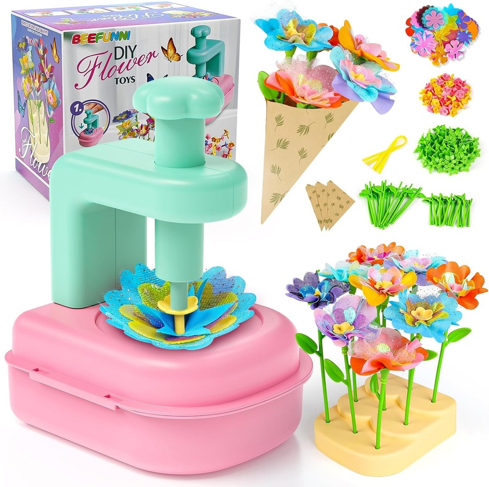 DIY Craft Toys for Kids - Flower Bouquet Making Set