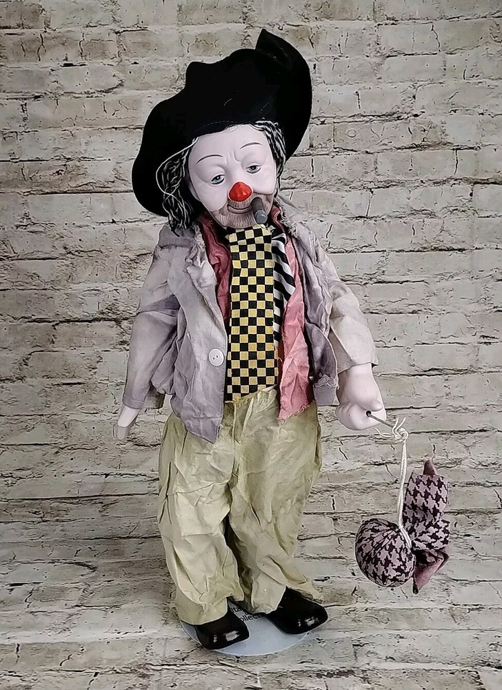 1989 Heritage Mint Collection Hobo Clown Doll Wilbur 16