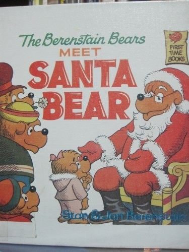 The Berenstain Bears Meet Santa Bear by Stan Berenstain,Jan Berenstain, Acceptab