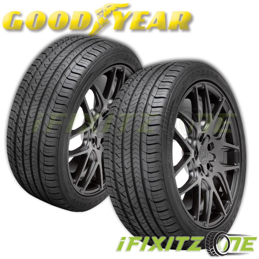 2 Goodyear Eagle Sport All Season 235/50R18 97V 50K Mileage Warranty A/S Tires