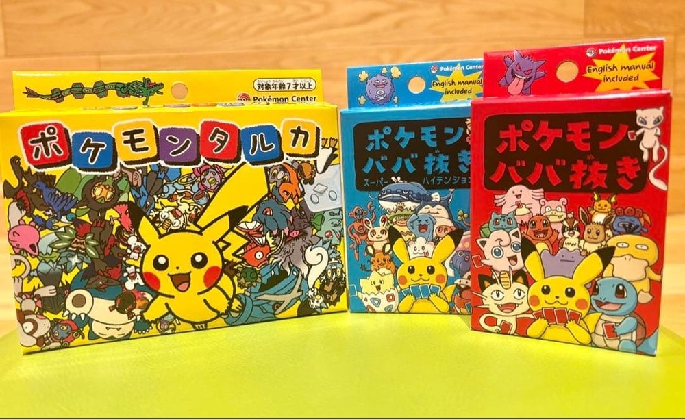 Pokemon old maid, Pokemon old maid super high tension , pokemon TARUKA 3sets