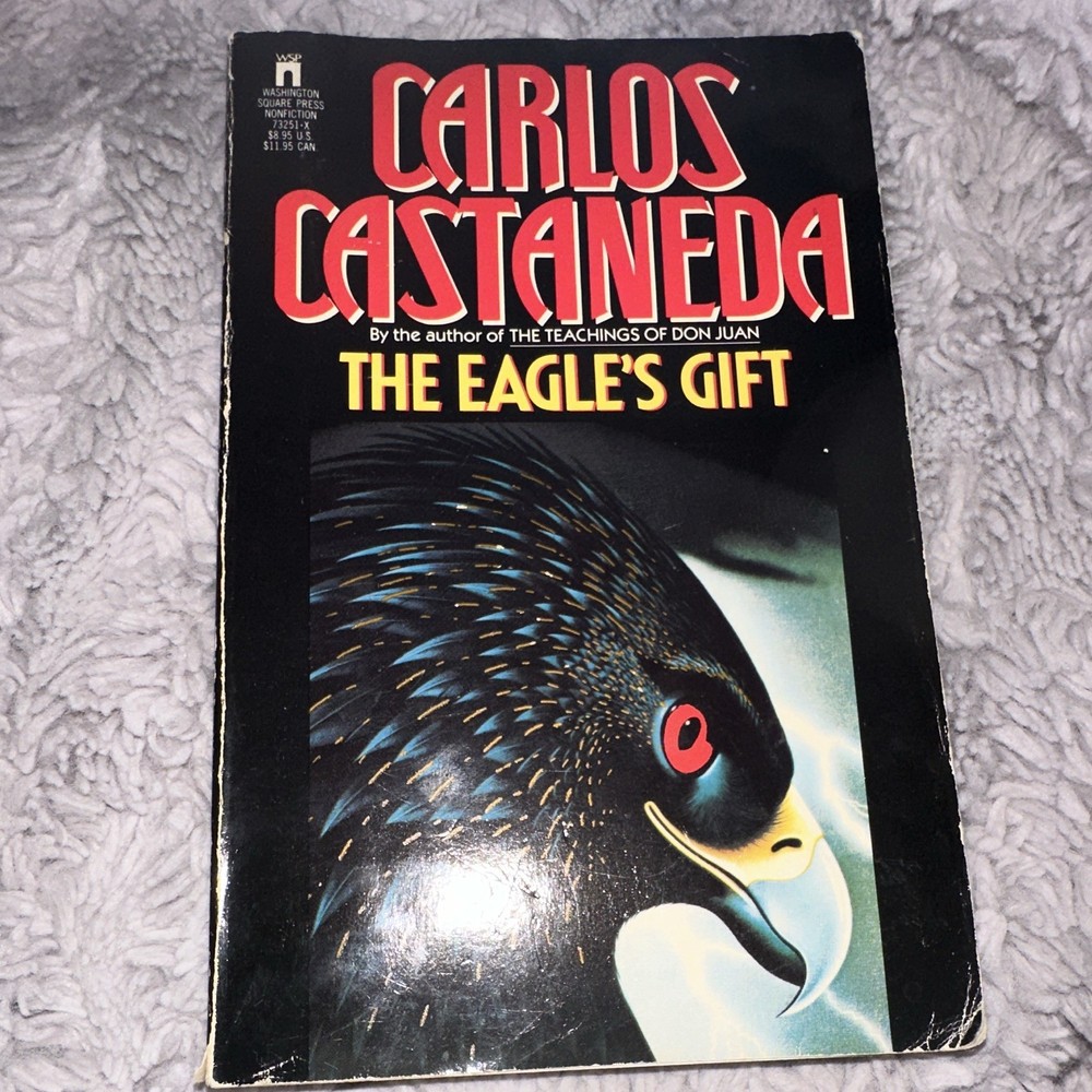 Carlos Castaneda The Eagle's Gift Paperback Washington Square Press 1981