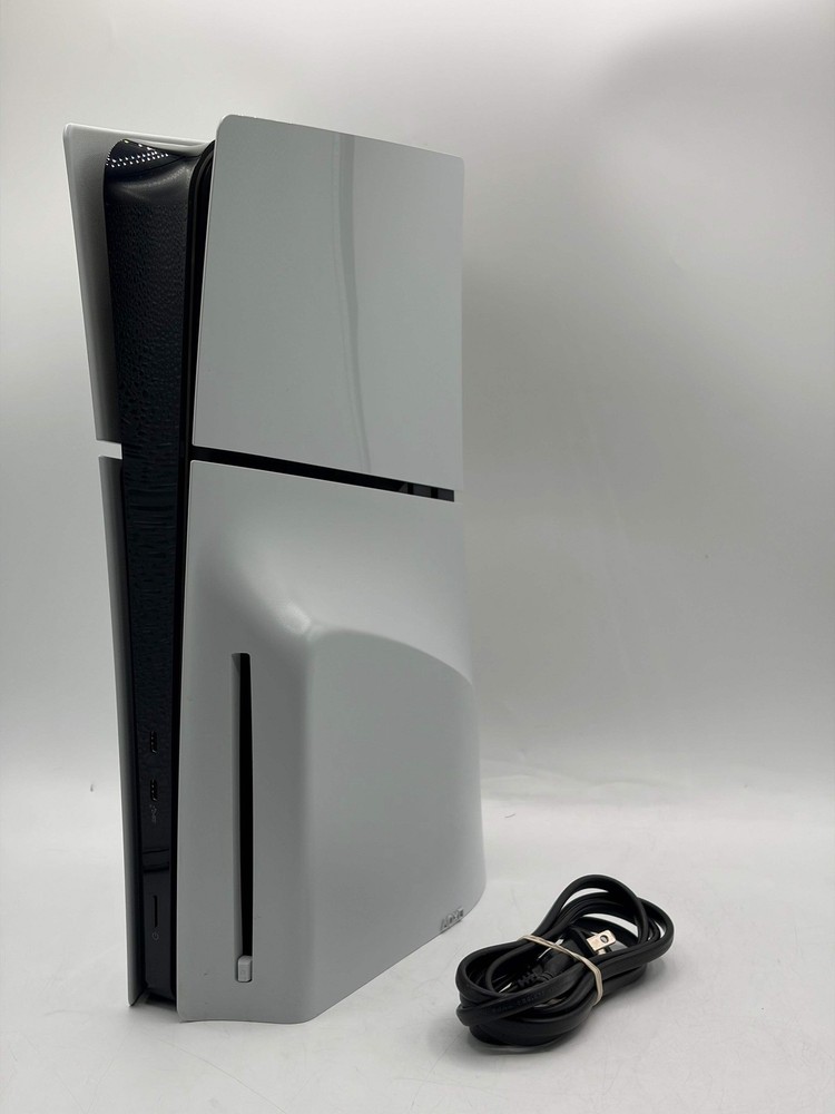 Sony PlayStation 5 Slim Disc PS5 1TB White Console Gaming System CFI-2015