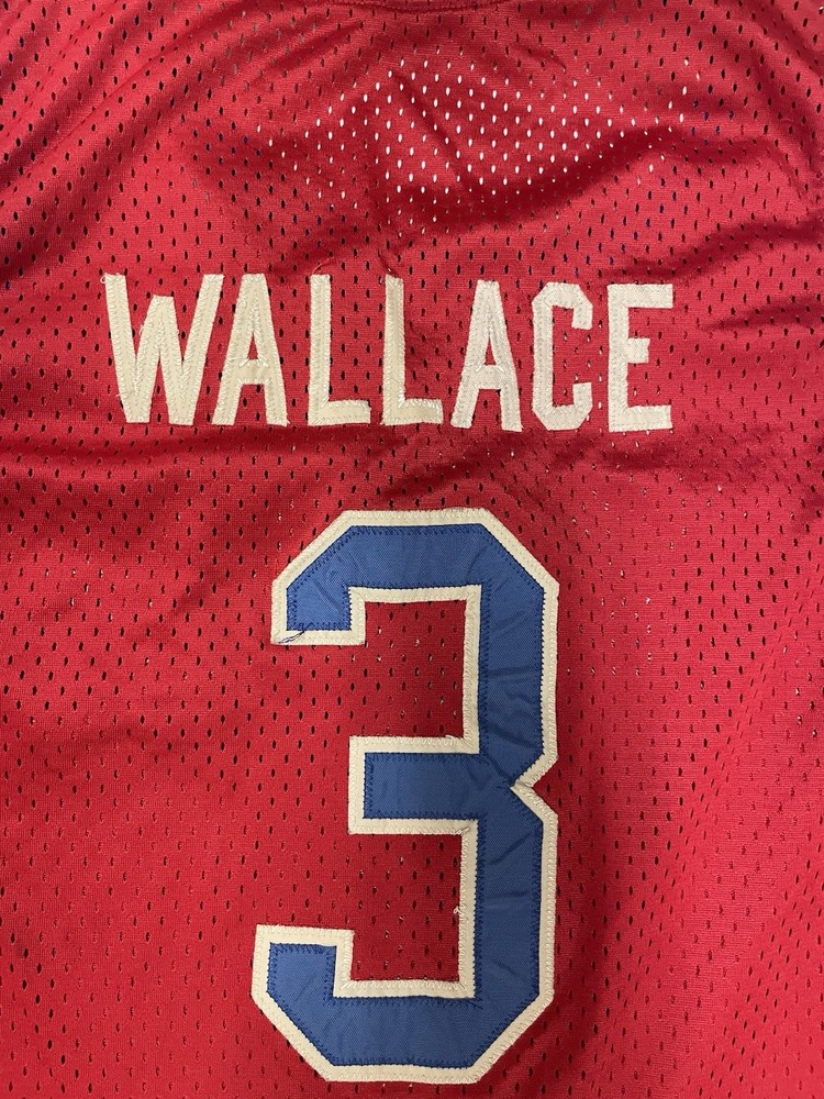 Pistons jersey Wallace 3 Hardwood Classics Nostalgia, Mitchell & Ness 2000-01 3x