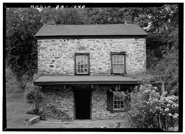 Stone House Historic American Buildings Survey 1900s Stone Cottage Exterior