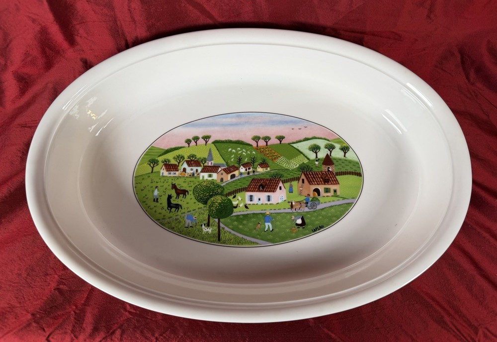 Villeroy & Boch Design Naif oval baker or casserole dish #1  15x9.5