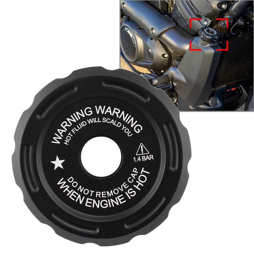 Engine Radiator Cap Cover Guard For Sportster S 1250 RH1250 Nightster 975 RH975