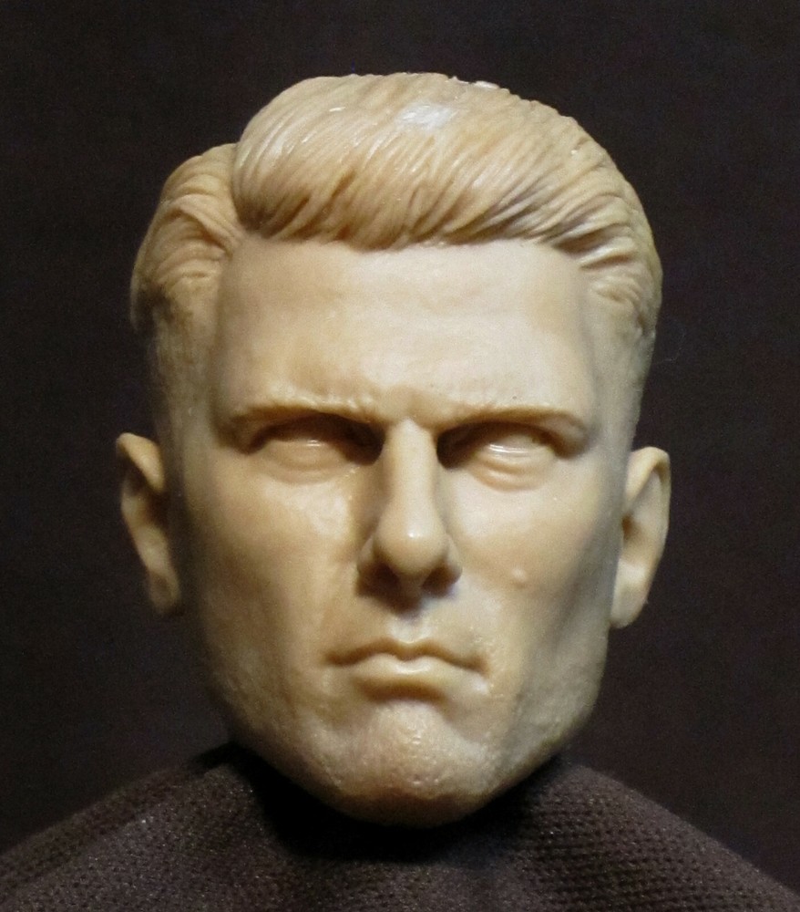 V-149 Tom Cruise CUSTOM RESIN UNPAINTED HEAD SCULPT Action figures 1/6 Scale