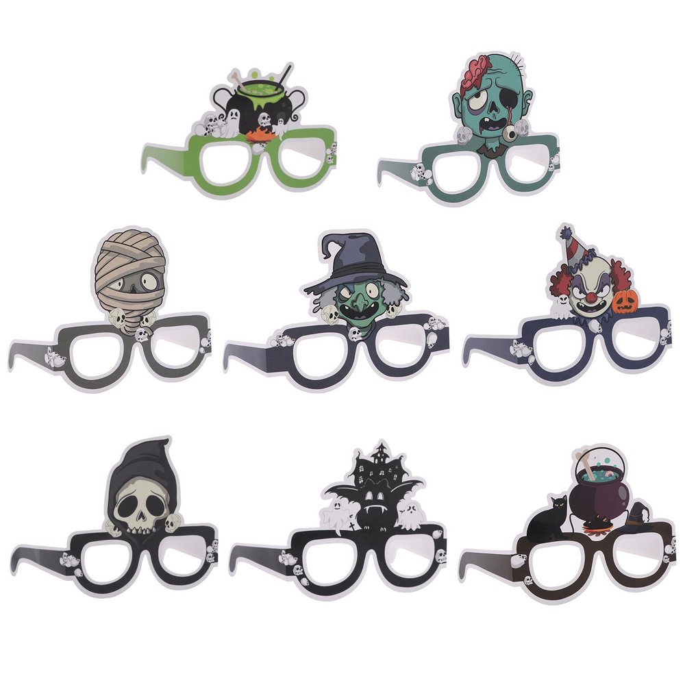CINECE Halloween Glasses Party Accessories Costume Children s Horror Mask E 890