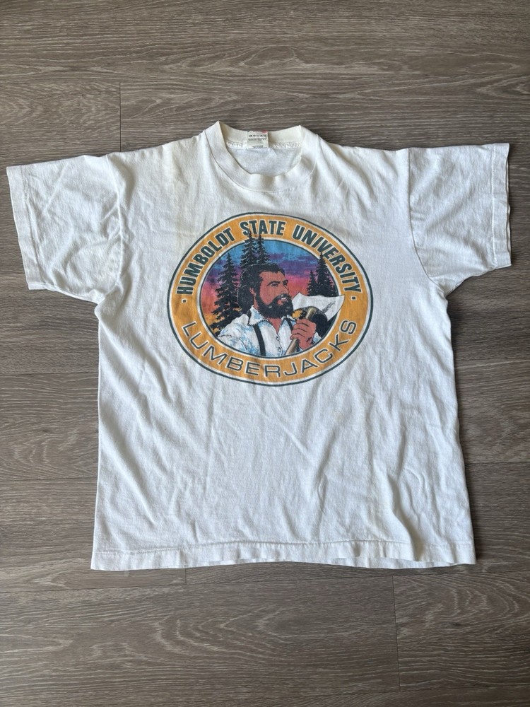 Vintage Humboldt State University T-Shirt Unisex Fruit Of The Loom USA 80s/90s