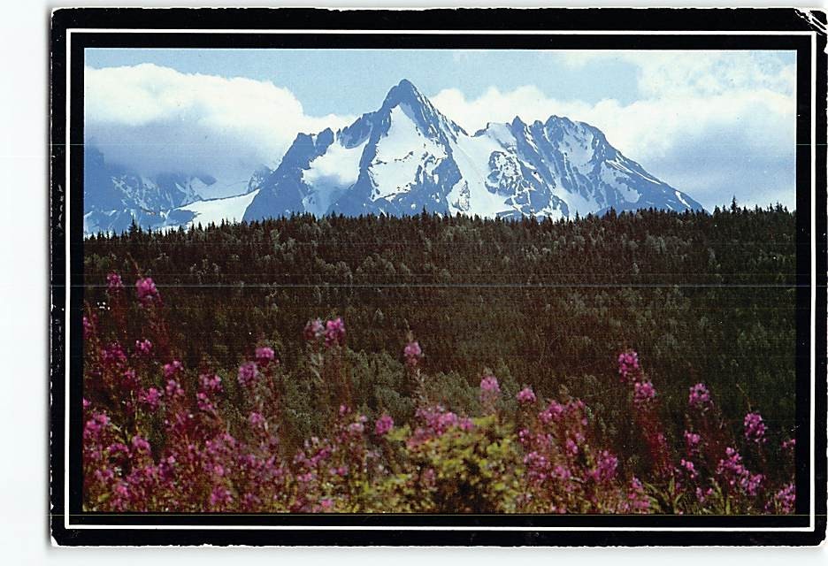 Postcard Seven Sisters Kitwanga Canada