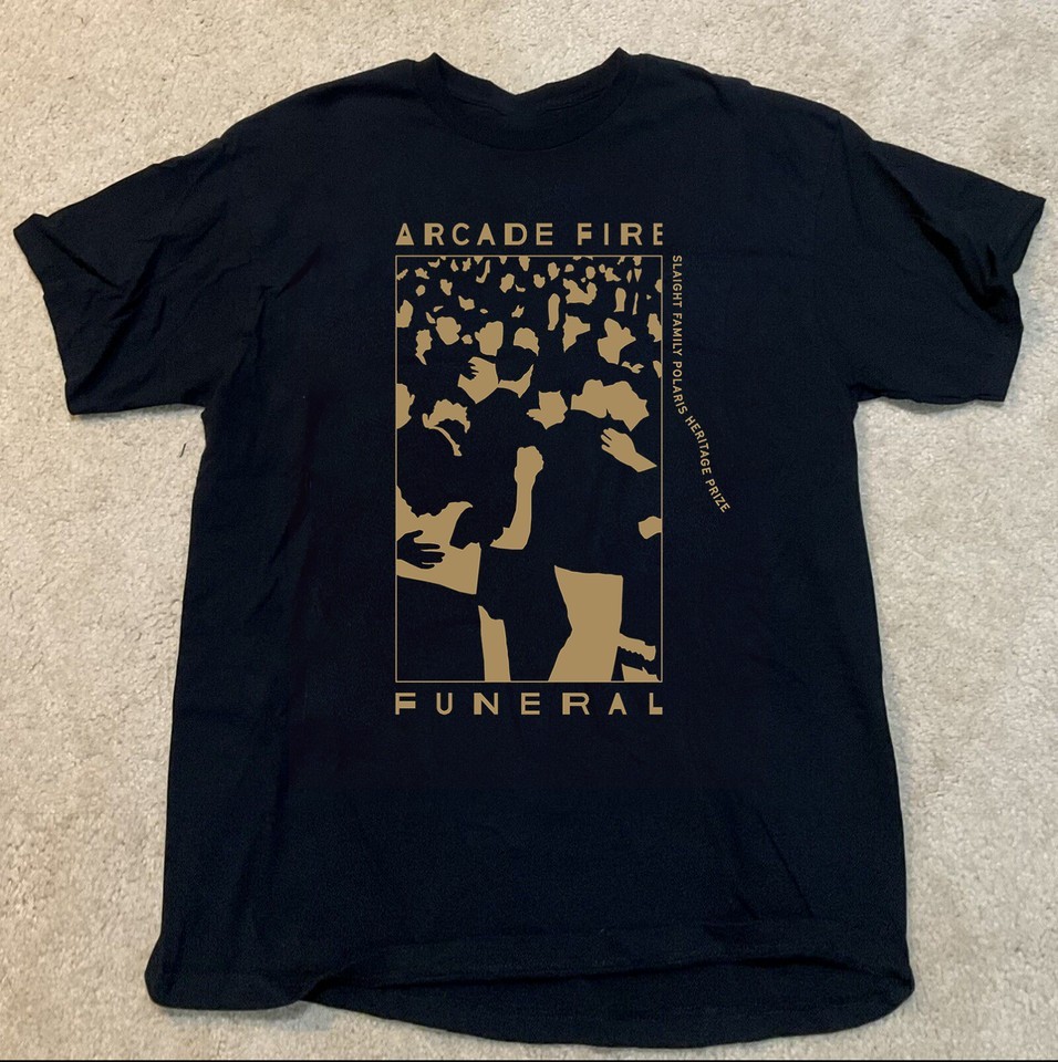 Arcade Fire Band Funeral Album Short Sleeve Unisex T-Shirt S-5XL MC680