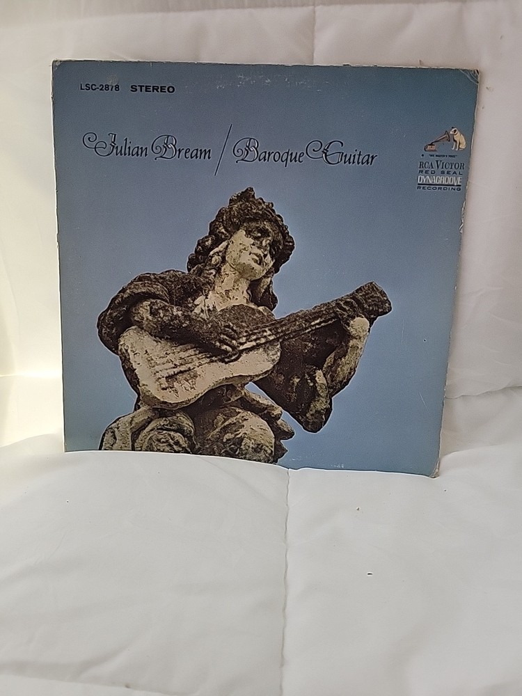 Julian Bream – Baroque Guitar, Lp Vinyl,  RCA VICTOR
