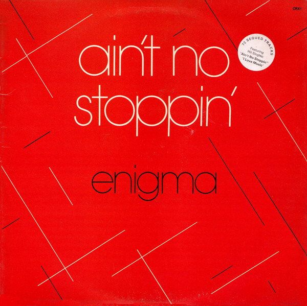 Enigma - Ain't No Stoppin' - Used Vinyl Record - R15851z