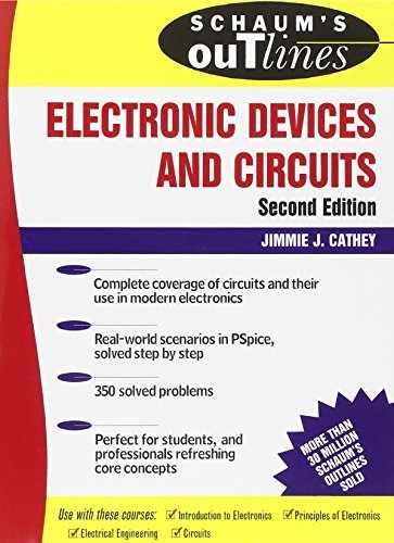 Schaum's Outline of Electronic - Paperback, by Jimmie J. Cathey - Very Good