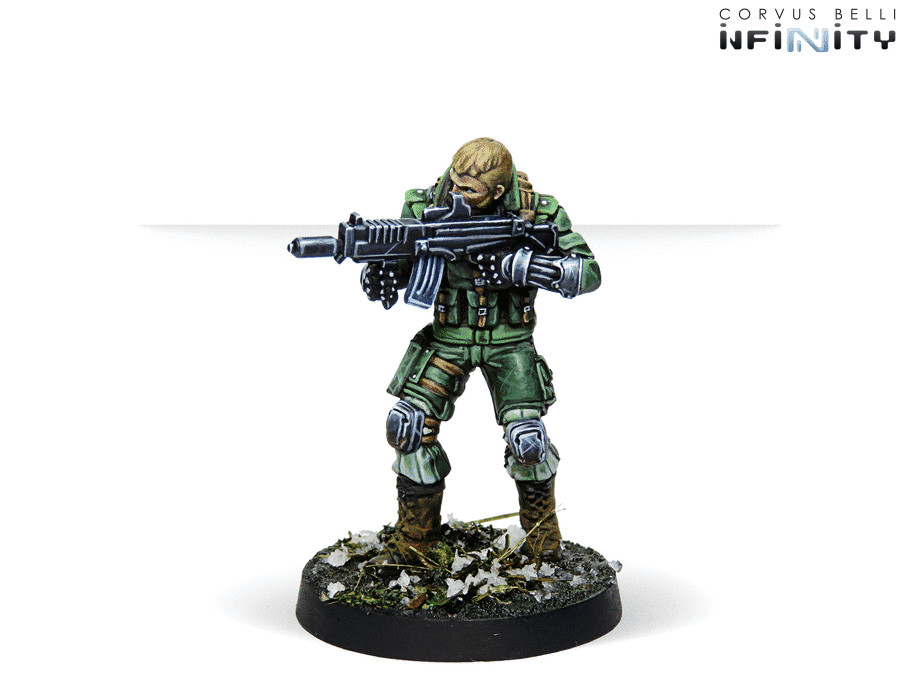 Infinity Ariadna Line Kazak Male No Hat  Combi Rifle