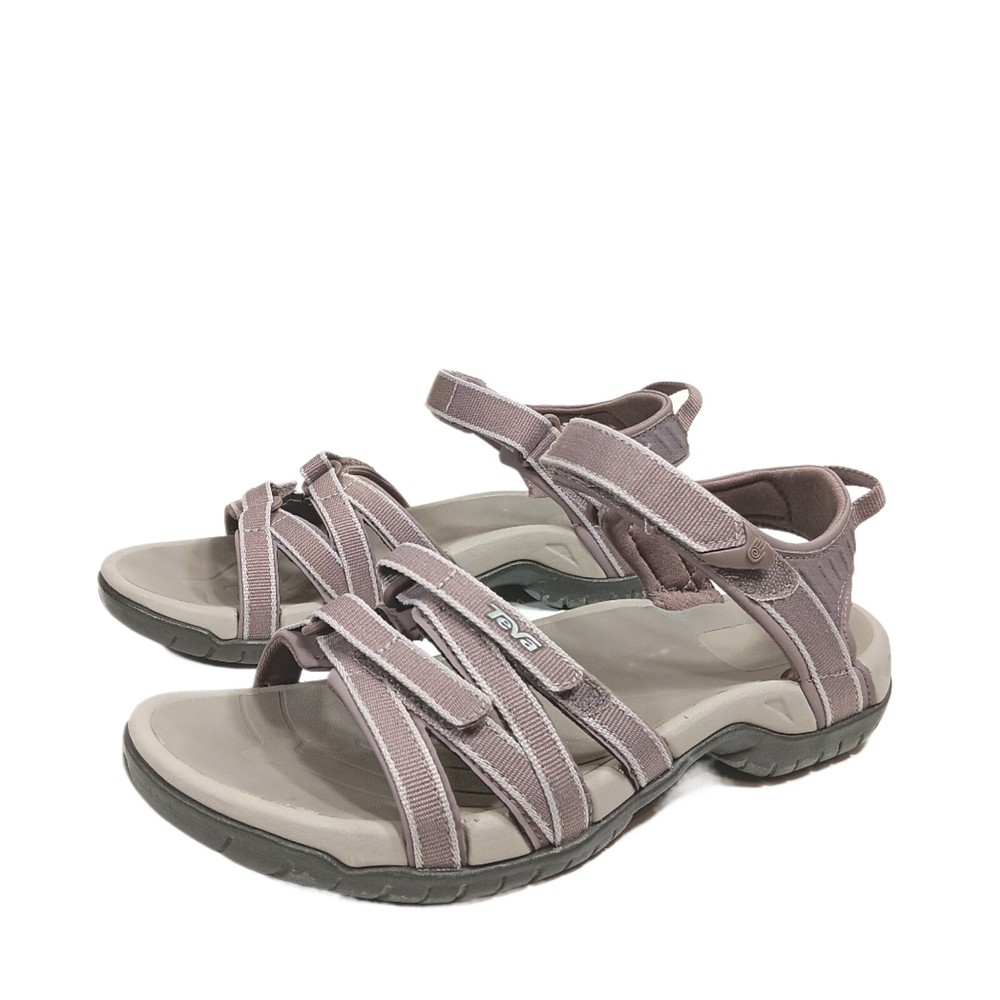Teva Tirra Hiking Sandals Womens 9 Gray All-Terrain Camping Outdoor Sport Active