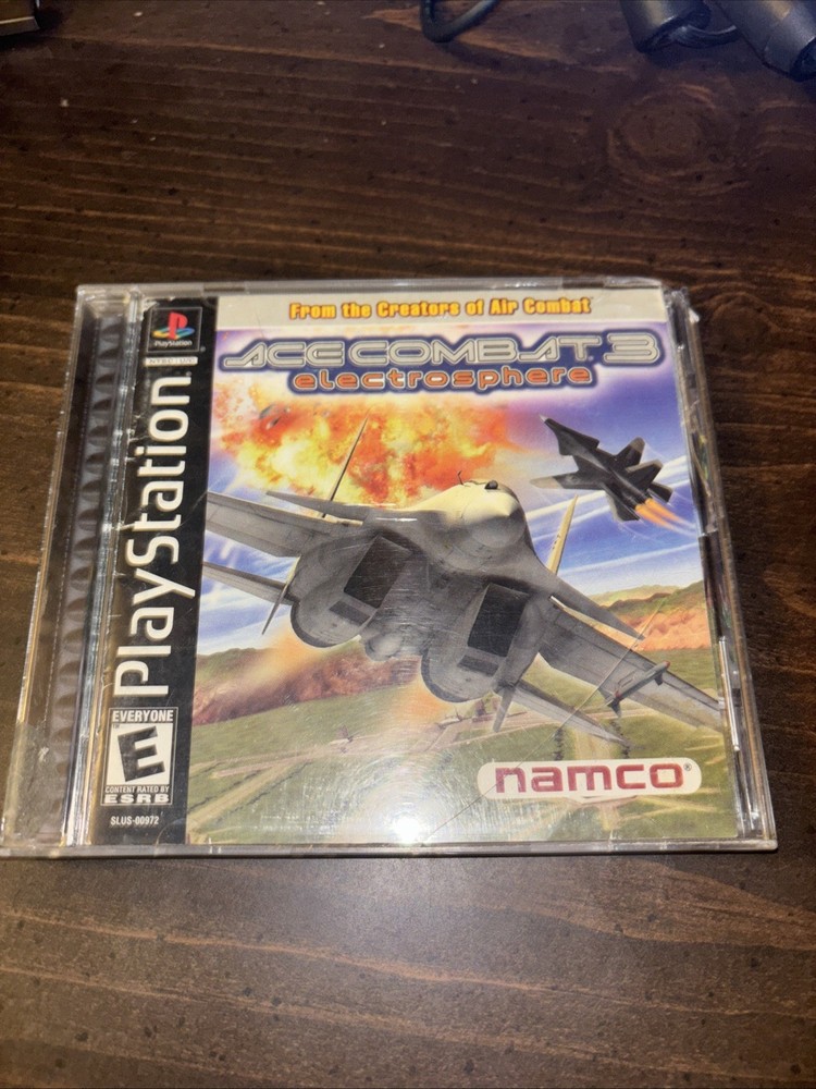 Ace Combat 3: Electrosphere (Sony PlayStation 1, 1999) CIB-image
