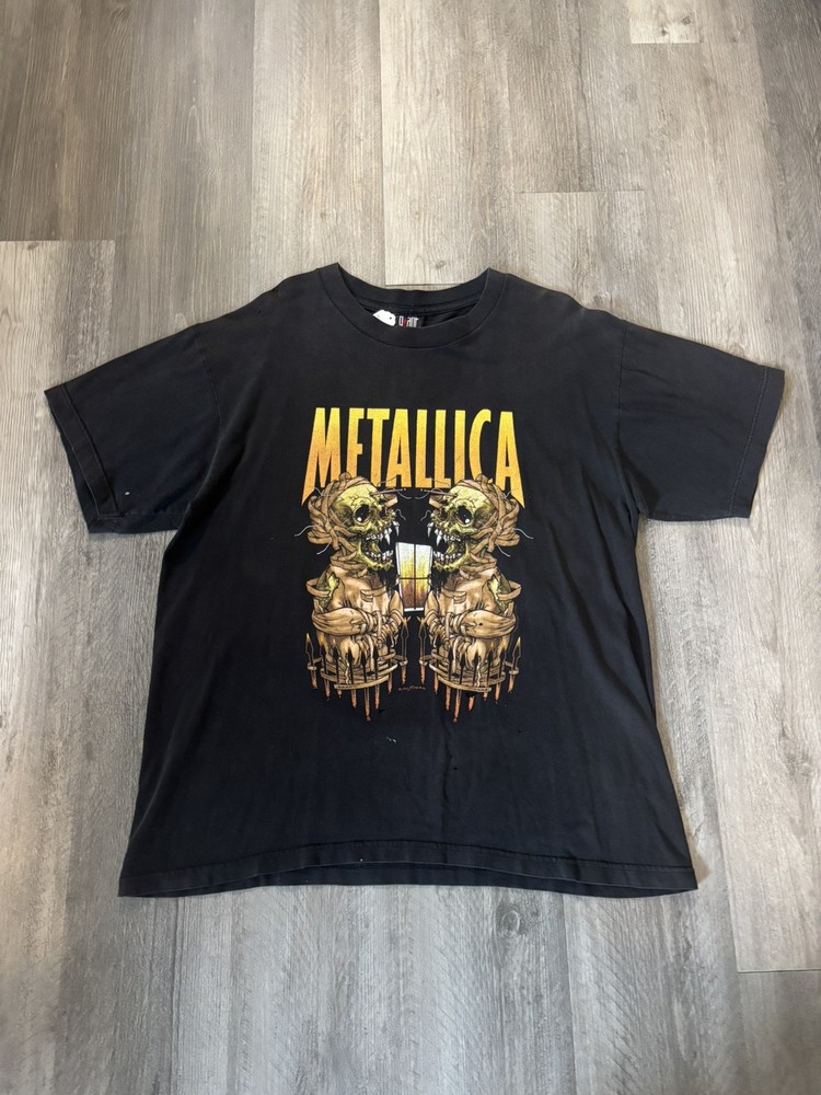 Vintage Metallica Summer Sanitarium 2000s Pushead Tour T-Shirt Giant Tag xl