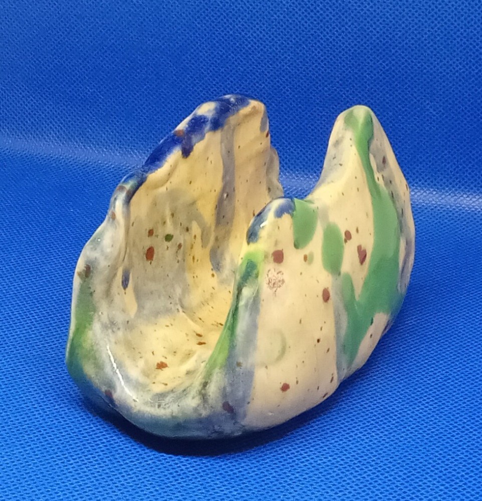 Expensive Handmade Original Abstract Clay Sculpture Art-image