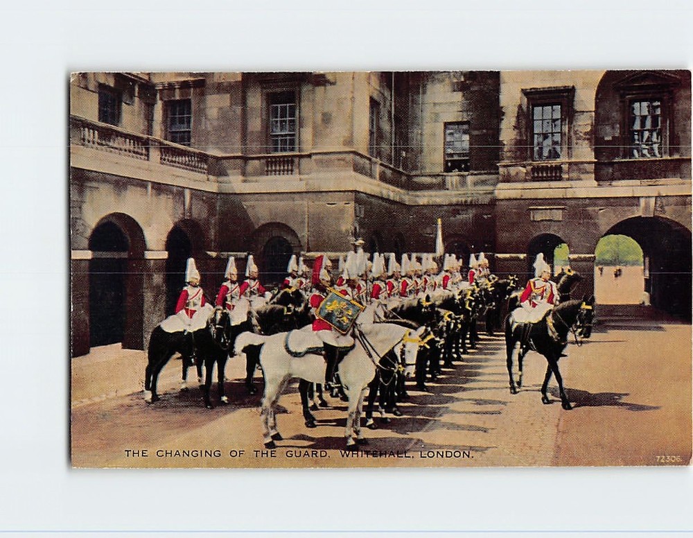 Postcard Royal Horse Guards Whitehall London England