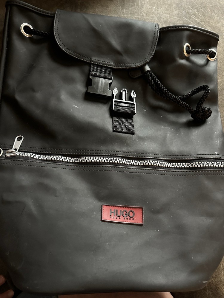 Boss By Hugo Boss BOSS Men's Backpack 17” Black excellent condition