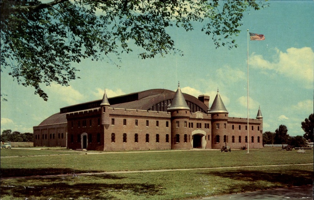 National Guard Armory ~ Parkway East ~ Utica New York NY 1960s