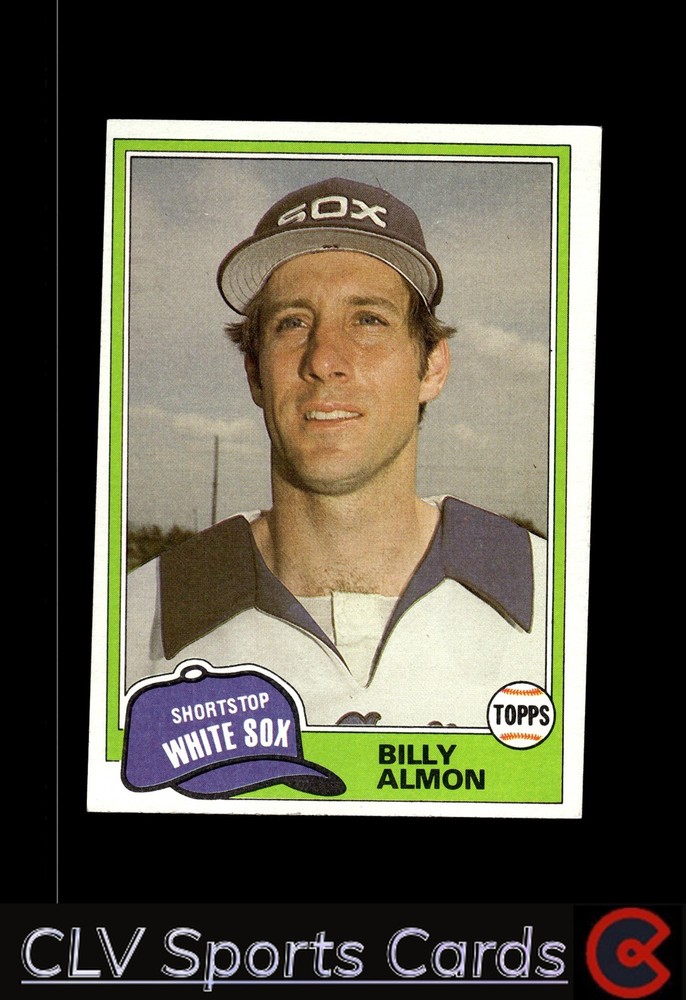 Chicago White Sox Billy Almon #730 Topps Baseball Near Mint or Better