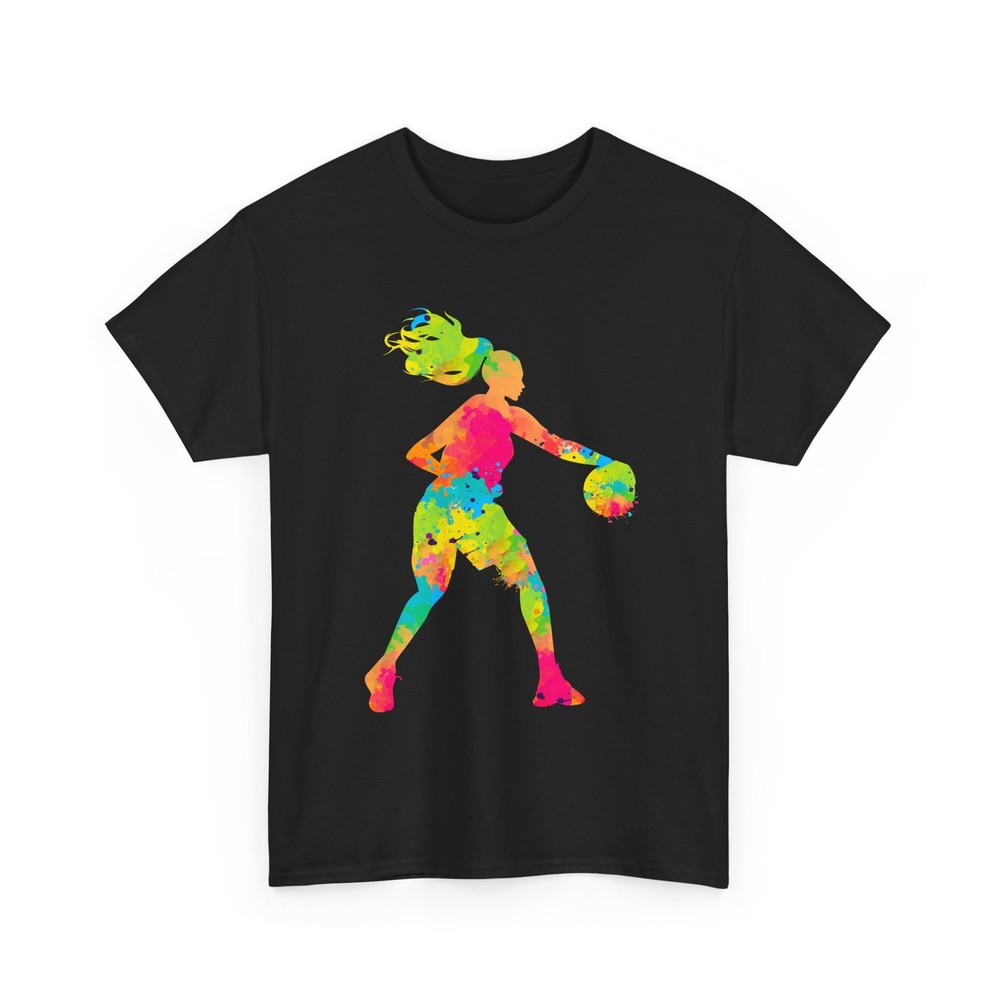 Basketball T-Shirt, Basketball Player Sports Fans Women Girls Shirt
