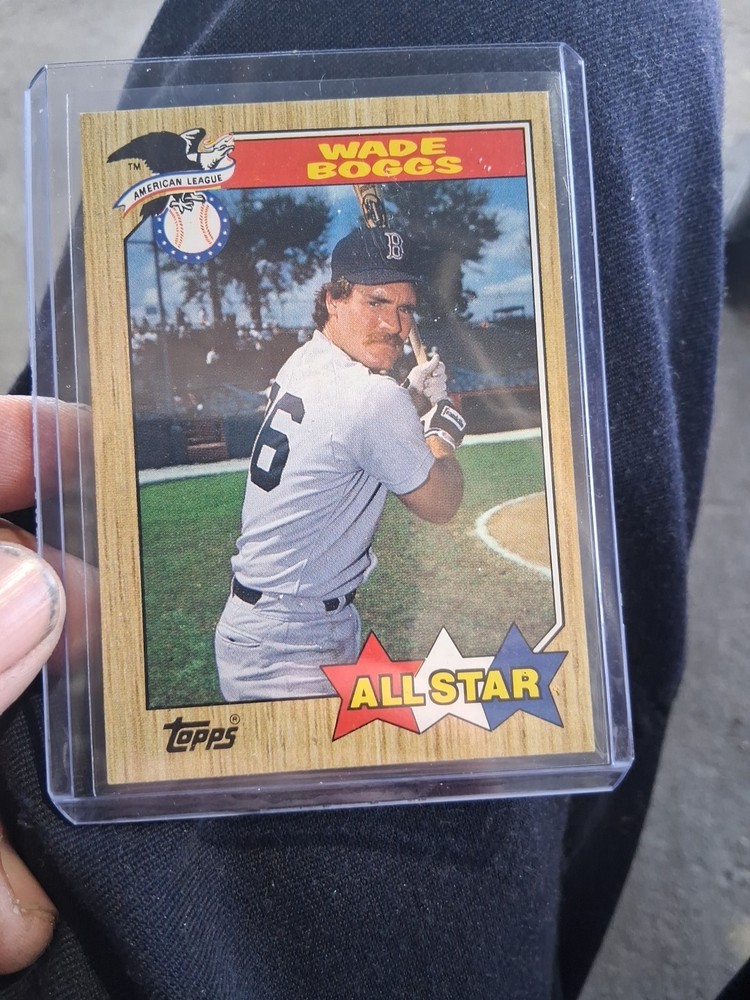 1987 Topps - All-Star Wade Boggs #608 Tiffany