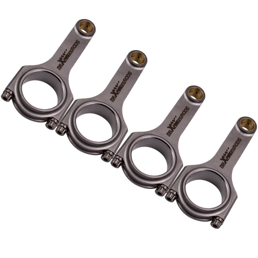 High-Performance H-Beam Rods with ARP2000 Bolts for Honda Accord F22 2.2L 1990-1997