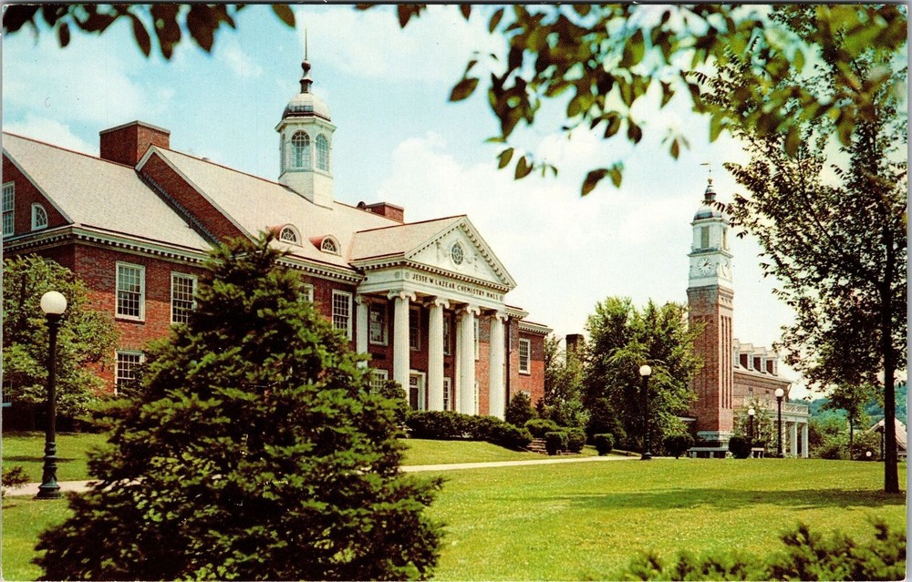 Washington PA-Pennsylvania, Campus Jefferson College, Vintage Postcard
