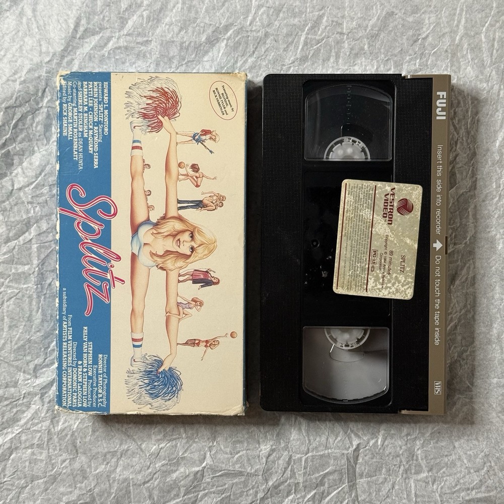 Rare Vintage VHS “Splitz” (1984 ) / Vestron Video - Cult Comedy!