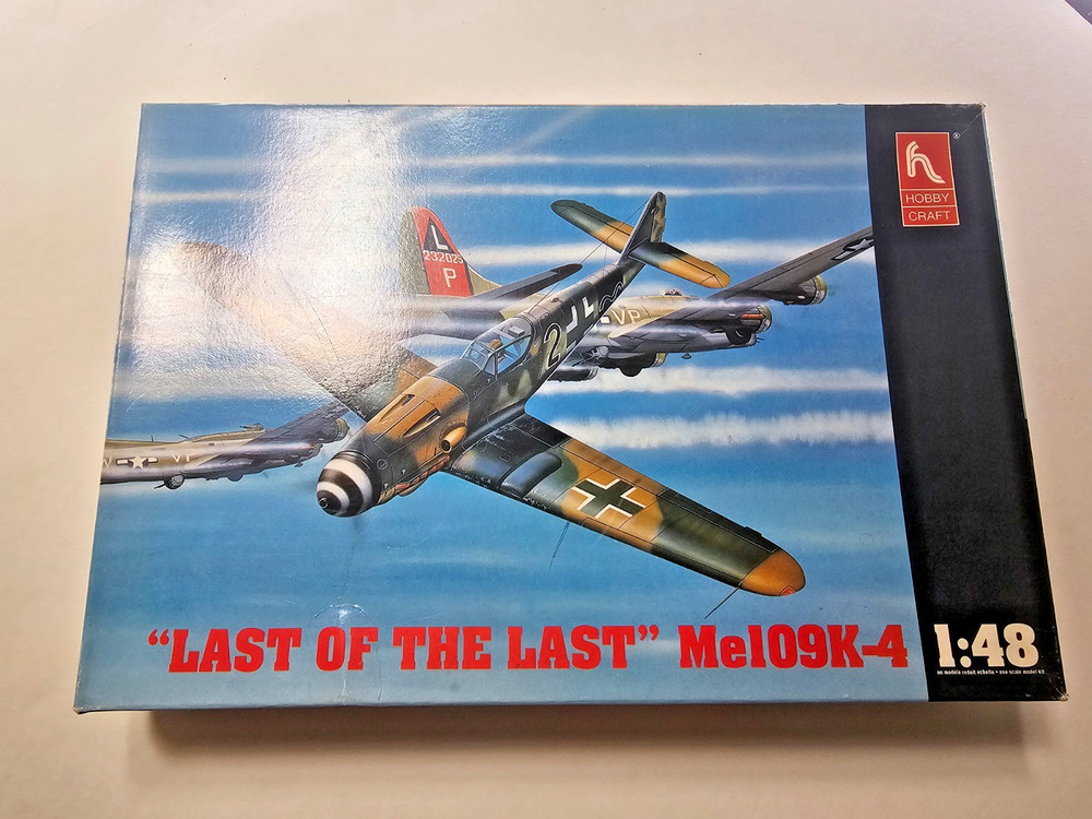 Hobby Craft: Last of the Last German Messerschmitt ME 109K-4   Sealed 1:48 Model