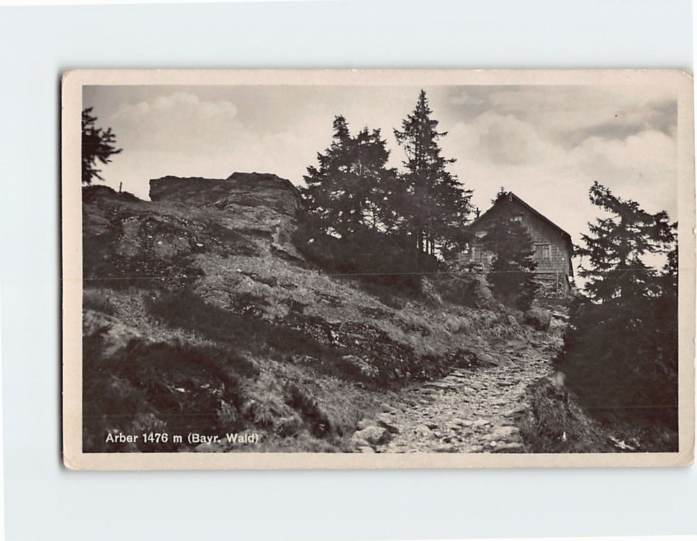 Postcard Großer Arber Bavarian Forest Germany