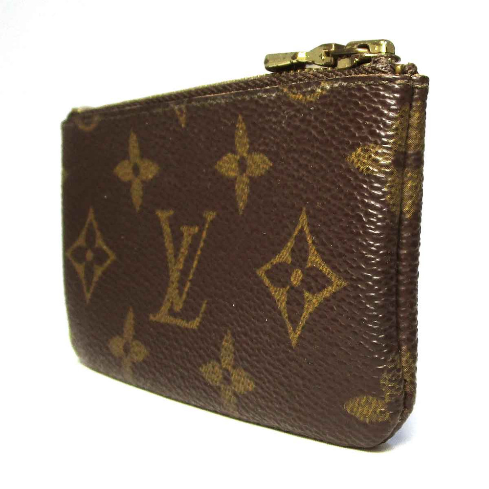 Louis Vuitton Pochette Cles M62650 Monogram Coin Purse Key Case Key Ring