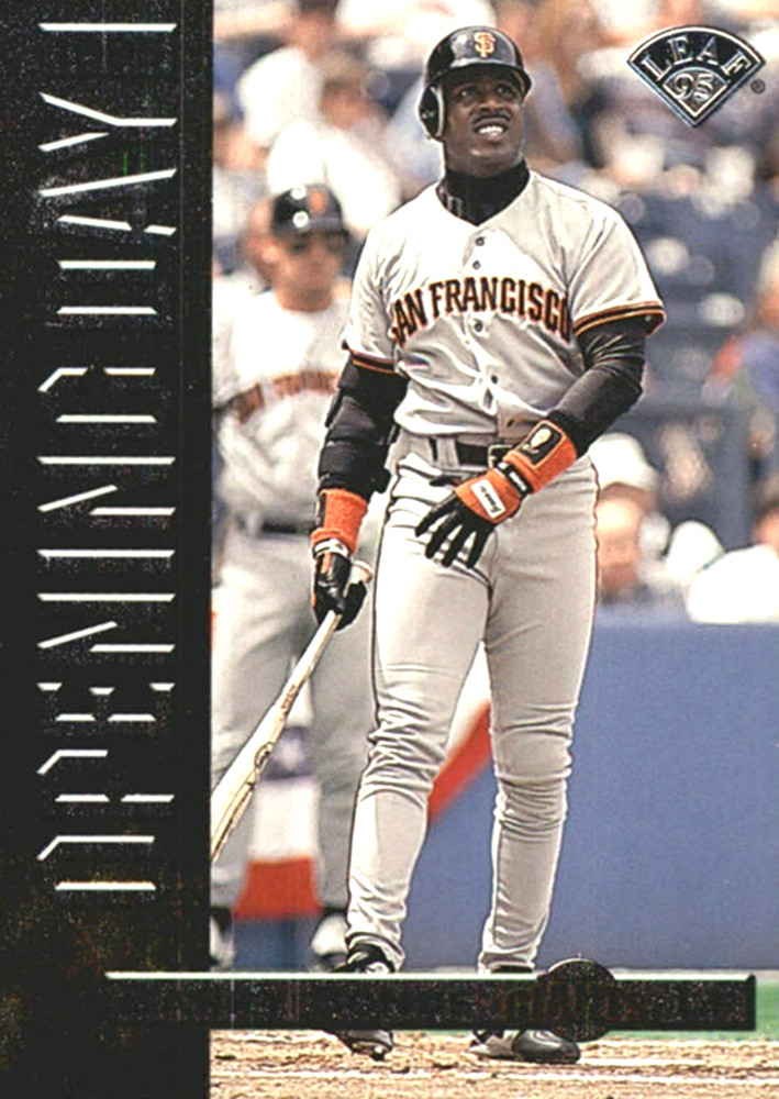 1995 Leaf OPENING DAY #3 Barry Bonds San Francisco Giants