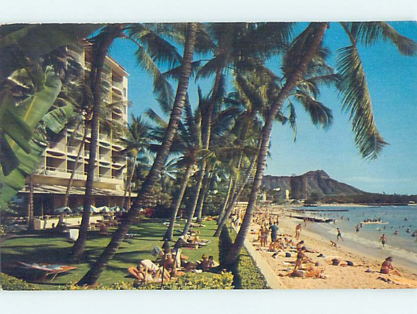 Pre-1980 HOTEL SCENE Waikiki - Honolulu Hawaii HI H0752