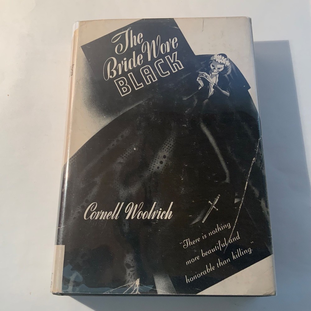 The Bride Wore Black by Cornell Woolrich 1940 Grosset & Dunlap, 2nd edition VG+